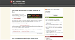 Desktop Screenshot of bloggingbits.com